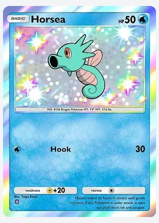 Horsea — catalogusbeeld