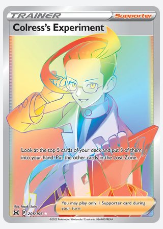 Colress's Experiment — catalogusbeeld