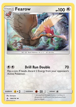 Fearow — catalogusbeeld