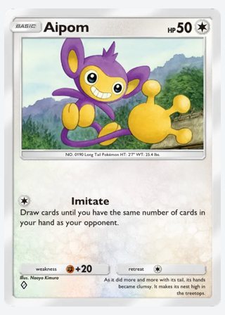 Aipom — catalogusbeeld