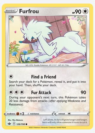 Furfrou — catalogusbeeld