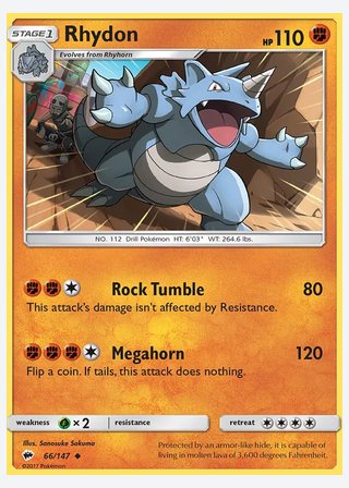 Rhydon — catalogusbeeld