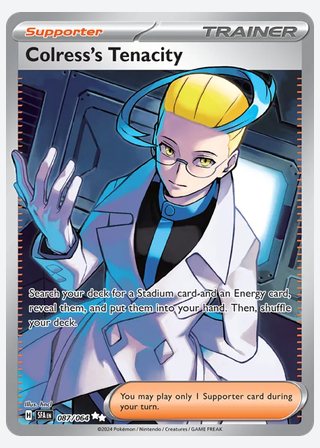 Colress's Tenacity — catalogusbeeld