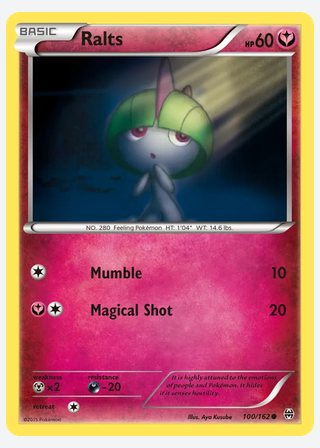 Ralts — catalogusbeeld