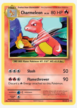 Charmeleon — catalogusbeeld