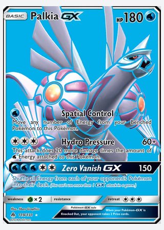 Palkia GX — catalogusbeeld