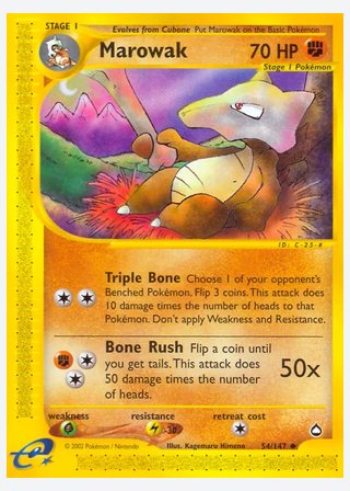 Marowak — catalogusbeeld