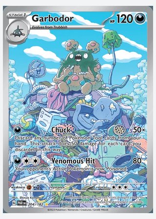 Garbodor — catalogusbeeld