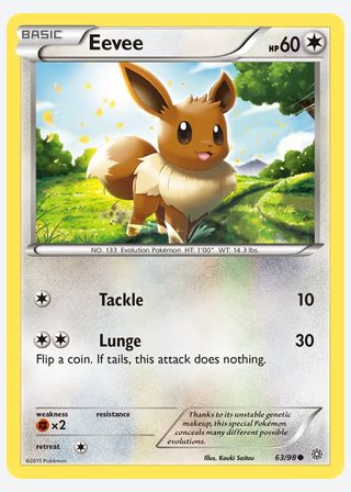 Eevee — catalogusbeeld