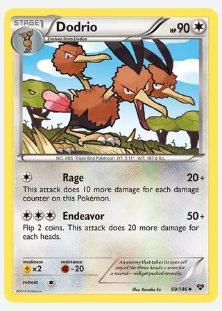 Dodrio — catalogusbeeld