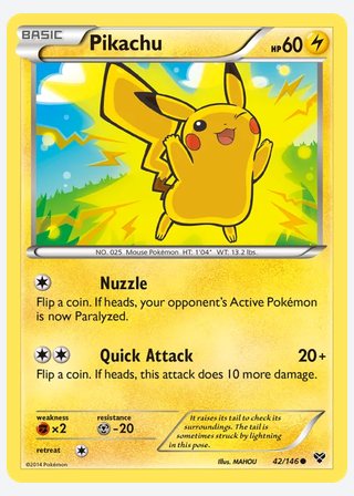 Pikachu — catalogusbeeld