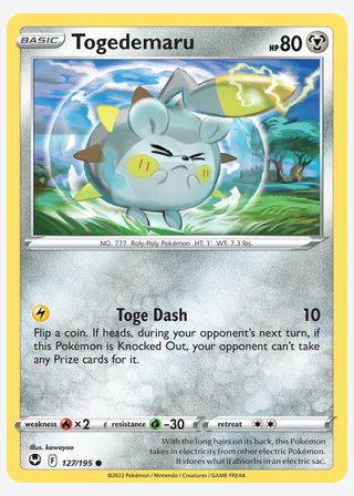 Togedemaru — catalogusbeeld