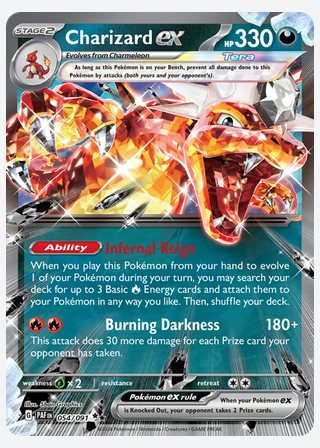 Charizard ex — catalogusbeeld