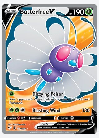 Butterfree V — catalogusbeeld