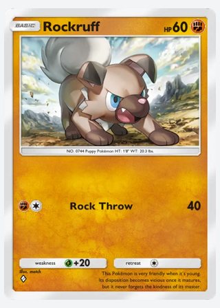 Rockruff — catalogusbeeld
