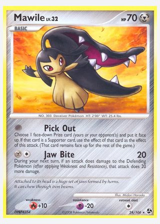 Mawile — catalogusbeeld
