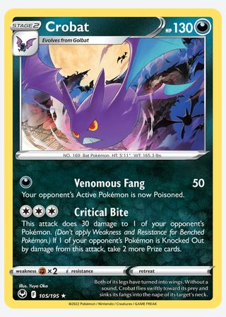 Crobat — catalogusbeeld