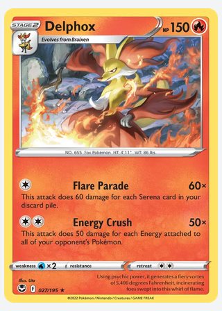 Delphox — catalogusbeeld