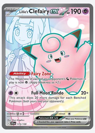 Lillie's Clefairy ex — catalogusbeeld