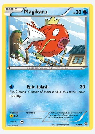 Magikarp — catalogusbeeld