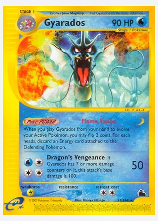 Gyarados — catalogusbeeld