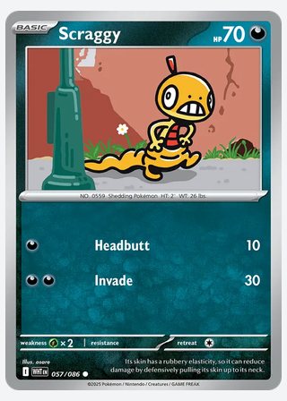 Scraggy — catalogusbeeld