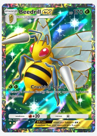 Beedrill ex — catalogusbeeld