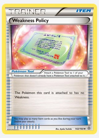 Weakness Policy — catalogusbeeld