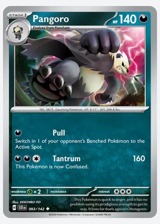 Pangoro — catalogusbeeld