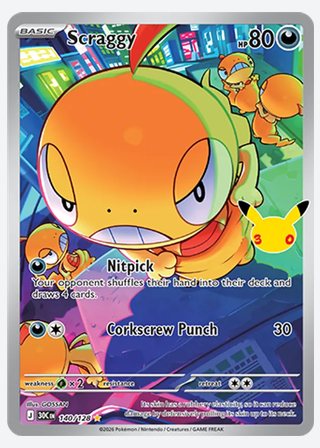 Scraggy — catalogusbeeld