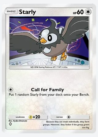 Starly — catalogusbeeld
