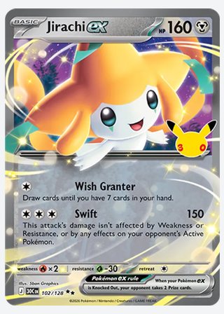 Jirachi ex — catalogusbeeld