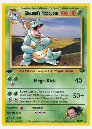 Giovanni's Nidoqueen — catalogusbeeld