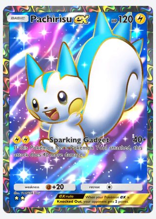 Pachirisu ex — catalogusbeeld