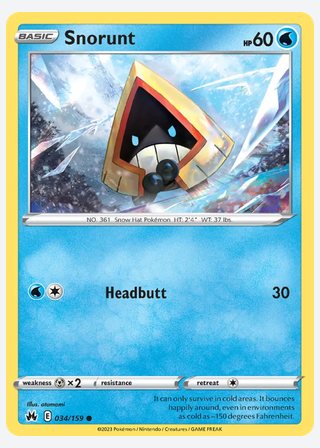 Snorunt — catalogusbeeld