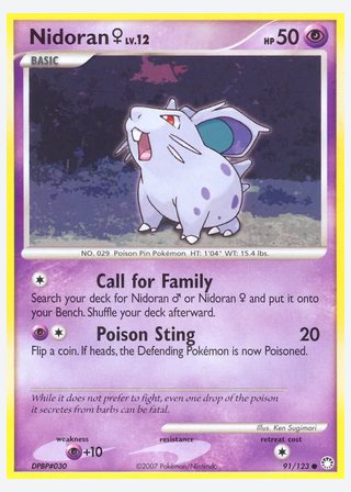 Nidoran♀ — catalogusbeeld
