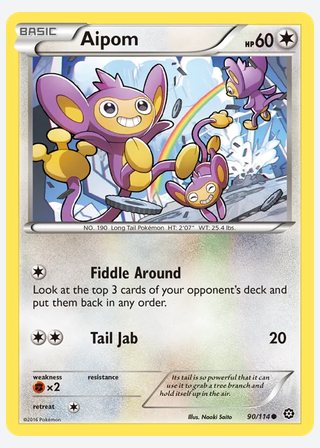Aipom — catalogusbeeld