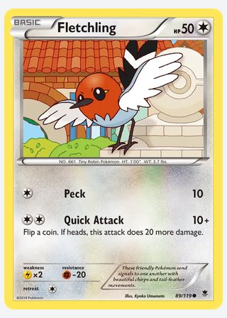 Fletchling — catalogusbeeld
