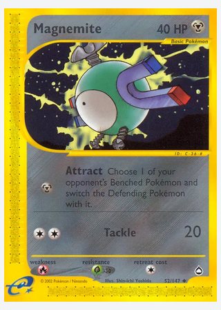 Magnemite — catalogusbeeld