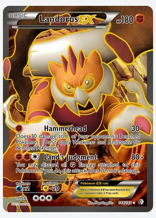 Landorus-EX — catalogusbeeld