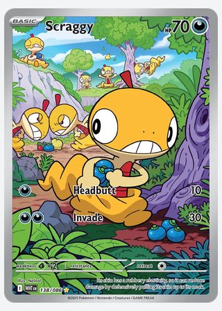 Scraggy — catalogusbeeld