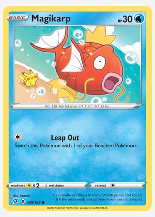 Magikarp — catalogusbeeld