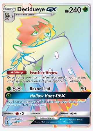 Decidueye GX — catalogusbeeld