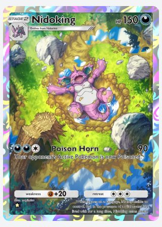 Nidoking — catalogusbeeld