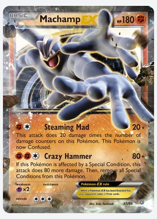 Machamp EX — catalogusbeeld