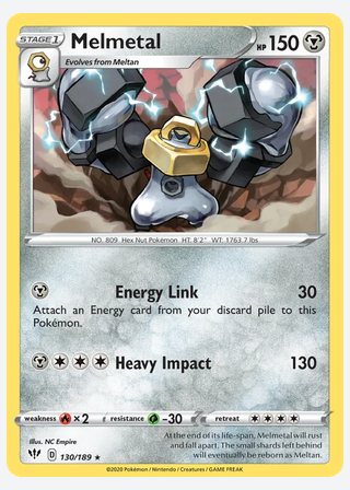Melmetal — catalogusbeeld