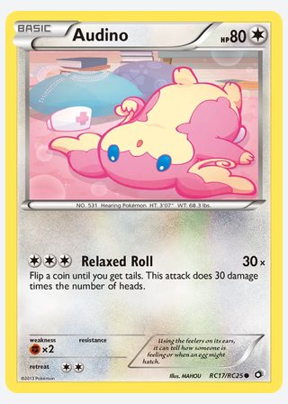 Audino — catalogusbeeld