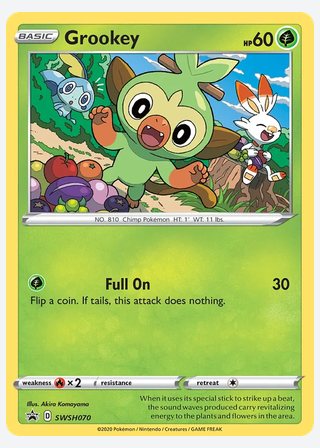 Grookey — catalogusbeeld