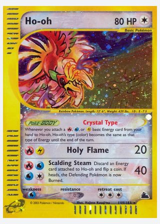 Ho-oh — catalogusbeeld