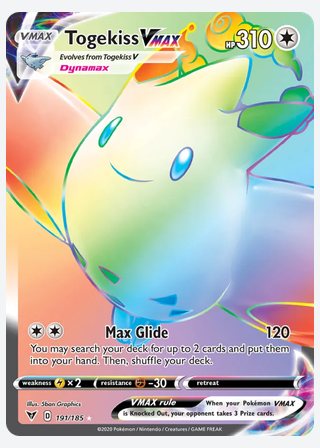 Togekiss VMAX — catalogusbeeld